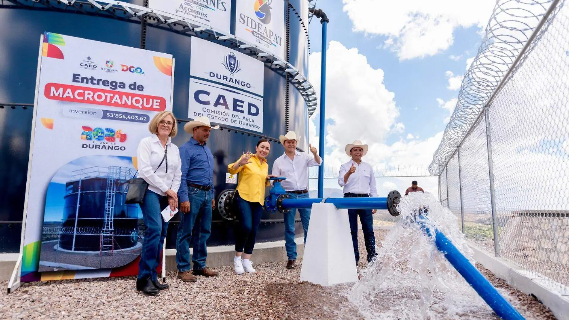 Con Esteban, a dos años, hay infraestructura y acciones para que exista agua suficiente en Durango (1)